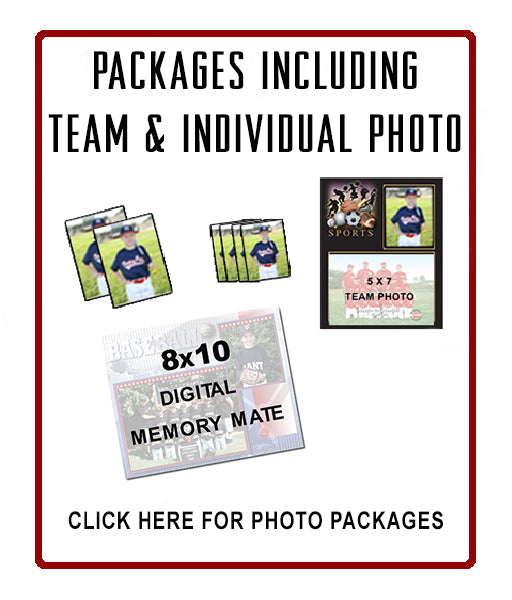 Packages Including Team & Individual Photo