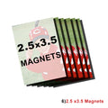 6-2.5x3.5 Photo Magnets
