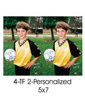 2-5x7 Personalized Photos